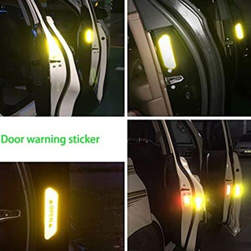 title" content="4PCS Car Door Stickers Universal Tape Safety Warning Mark Auto Driving Safety"