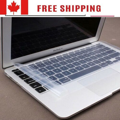 Universal Waterproof Transparent Silicone Laptop Keyboard Cover Dust Proof Clear