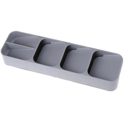 Cutlery Organizer Spoon Tray Insert Utensil Divider Kitchen Drawer Compact Box