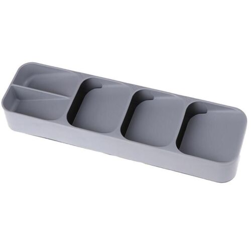 Cutlery Organizer Spoon Tray Insert Utensil Divider Kitchen Drawer Compact Box