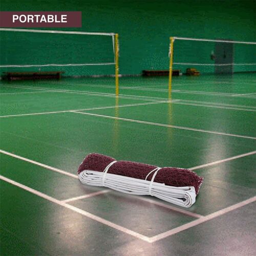 Portable Badminton Replacement Cotton Sports Mesh Net For Training Easy SetupCA