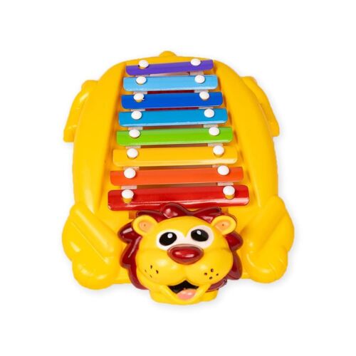 Baby Musical Toy Colorful Lion Design Xylophone With Mallets Improve Kid Skill