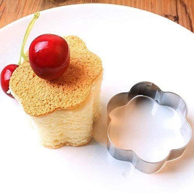 CA 12 Pcs Durable Stainless steel Cookie Cutter 4 Shapes &amp; 3 Sizes Set