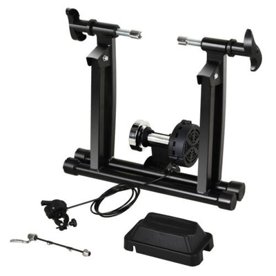Indoor Magnetic Bike Bicycle Trainer Stand 5 Level Resistance Black