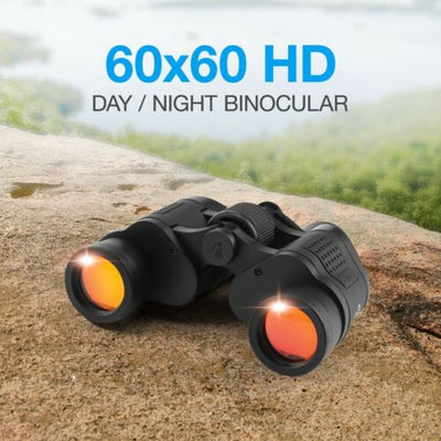 60X60 Zoom Binoculars Day/Night Vision Travel Outdoor HD Hunting Telescope CA