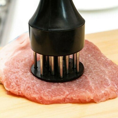 Meat Tenderizer Kitchen Steak Hammer Pin Beef Stainless Steel Needles Cook Tool