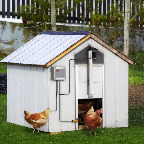 Battery Automatic Chicken Coop Door, Remote Operation, Poultry Coop Door 196393256435