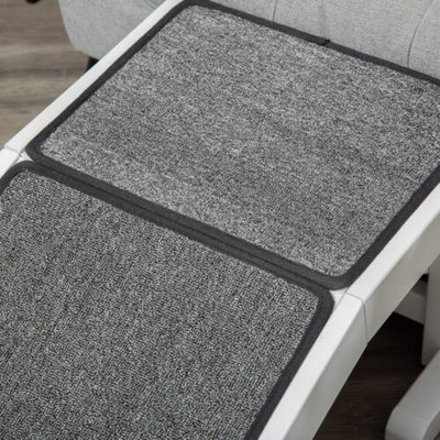 Small Pet Ramp for Dogs and Cats with Easy Top Platform, Indoor Puppy Ramp