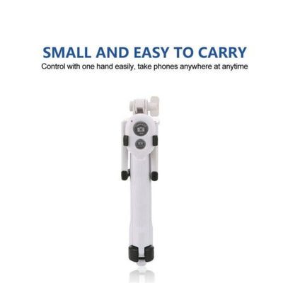 2-in-1 Unipod Selfie Stick Handheld Tripod with 3.0 Bluetooth Remote For Phones
