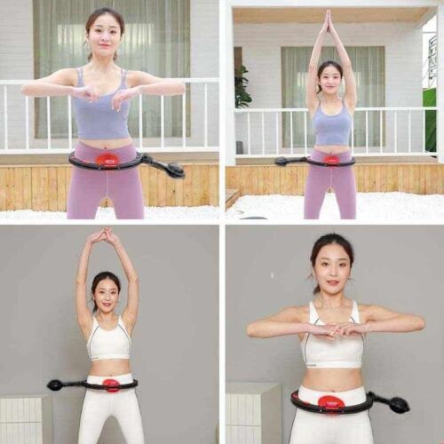 Weighted Hula Hoop Weight Loss  Adult Smart Hoola Thin Waist Detachable Fitness