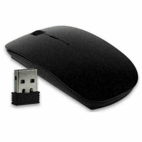 NEW 2.4 GHz Optical Wireless Mouse Mice + USB Receiver Ergonomic for Laptop PC