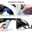 title" content="2Pcs Car Rear View Side Mirror Rain Board Sun Visor Shade Shield Car Accessories"