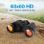 60X60 Zoom Binoculars Day/Night Vision Travel Outdoor HD Hunting Telescope CA