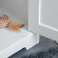 Cat Washroom Pet Litter Box Enclosure Kitten House End Table Hideaway Cabinet