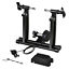 Indoor Magnetic Bike Bicycle Trainer Stand 5 Level Resistance Black