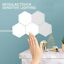 5PCS LED Night Lights Creative Art Honeycomb Modular Assembly Touch Night Light