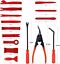 200 Pcs Car Trim Removal Tool Kit Set Hand Tools Pry Bar Panel Door Interior