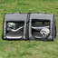 Large Portable Double Cat Pet Carrier Kennel Bag Oxford Travel Car Seat 842525114806