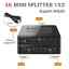 Hdmi Splitter 1 In 2 Out 1080p 4K HDCP Stripper 3D Splitter Power For HDTV PS3