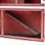Pawhut 48&quot; 2 Story Elevated Wooden Rabbit Hutch Yard Bunny Cage w/ Tray &amp; Ramp