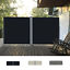 Retractable Double Side Awning Folding Privacy Screen Fence Sun Shade