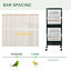 Large Bird Cage with 1.7 ft. Width, Bird Aviary Indoor with Multi-Door Design 196393257432