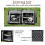 Large Portable Double Cat Pet Carrier Kennel Bag Oxford Travel Car Seat 842525114806