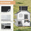 Wooden 2-Story Indoor or Outdoor Cat House W/ Escape Door, Cat Shelter, White 196393161340