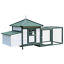 Cute Chicken Coop with Cottage Design, Poultry Cage /w Safe Environmental Paint
