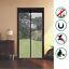 Magnetic Door Mesh Black Fly Screen Magic Mosquito Bug Curtain Hands Free