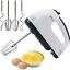 7 Speed Electric Hand Held Mixer Electronic Handheld Whisk Food Blender Egg Cake