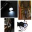 LED Walking Stick Cane Safety All Terrain Pivoting Base Folding For Camping CA