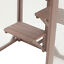 Cat Cage Wooden Pet Enclosure with Waterproof Roof, Platforms, Lock, Brown