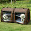 Large Portable Double Cat Pet Carrier Kennel Bag Oxford Travel Car Seat