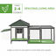 Cute Chicken Coop with Cottage Design, Poultry Cage /w Safe Environmental Paint 799932992353