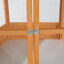 Large Wooden Aviary Flight Bird Cage With Covered Roof Outdoor Wood Aviary