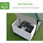 Cute Chicken Coop with Cottage Design, Poultry Cage /w Safe Environmental Paint