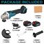 Cordless Electric Angle Grinder 4 Speed DIY Cutting Machine Battery Power Tool