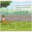 New Canine Agility Set Dog Jumping Training Obstacles Course Free Standing White 712190175450