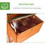 PawHut Deluxe Wood Poultry Chicken Coop Run Backyard Nesting Box Hen House Hutch