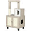 50&quot; 2-IN-1 Cat Tree with Cat Toilet Cabinet Condo Bed Sisal Scratching Post Pad