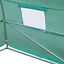 26.2&apos; L Walk-in Greenhouse Growing House Ventilation Large Outdoor Premium Steel