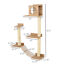Multiple Level Wall Mounted Feline Condo w/ Interior Sleep Space &amp; Lounge Area 842525121231