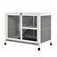 Indoor Critter Cage Rabbit Hutch W/ Ramp Small Animals