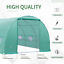 26.2&apos; L Walk-in Greenhouse Growing House Ventilation Large Outdoor Premium Steel