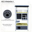 Feral Cat House, Kitten Condo Shelter w/ Raised Base &amp; Asphalt Roof, Grey 842525142885