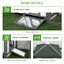 Cute Chicken Coop with Cottage Design, Poultry Cage /w Safe Environmental Paint 799932992353