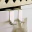 Door Hook Stainless Steel Reversible Cupboard Drawer Metal Hooks Hanger DIY