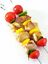 6pcs BBQ Kabob Skewers Roasting Sticks Meat Skewers 35cm Flat Stainless Steel