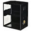 Reptile Cage Enclosure, Lizard Breeding Tank w/ Lamp Holders, Turtle, Chameleon 196393070970